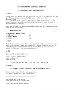 Sagt euren Freunden und Freundesfreunden bescheid! Abgabeschluss ist der 30.November!